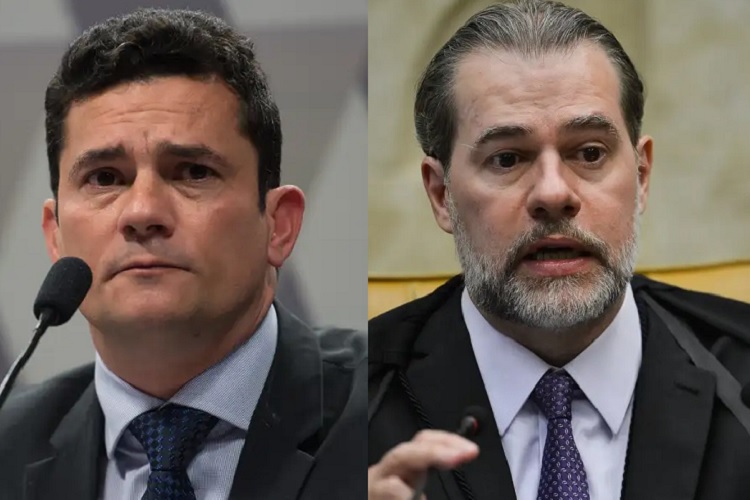 Sergio Moro e Dias Toffoli (Foto: Montagem/Agência Brasil)