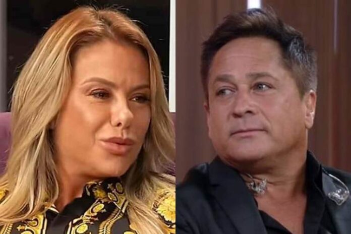 Poliana Rocha e Leonardo (Reprodução: Youtube/TV Gobo)