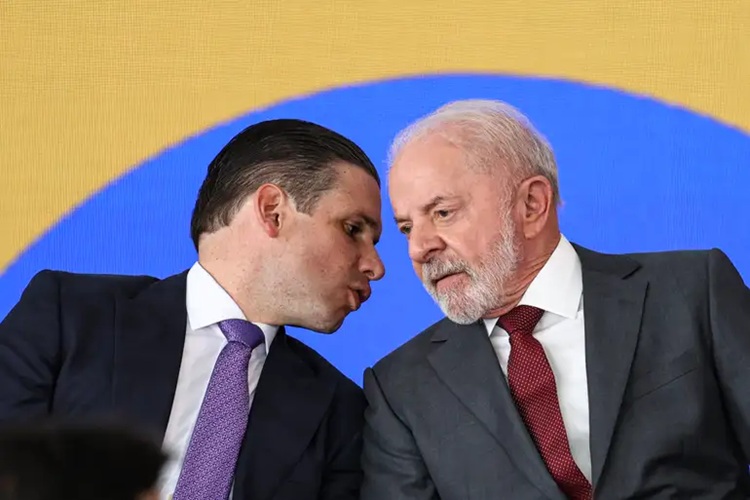 Hugo Motta e Lula (Marcelo Camargo/Agência Brasil)
