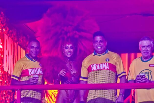 Denilson - Sabrina - Ronaldo - Ancelotti