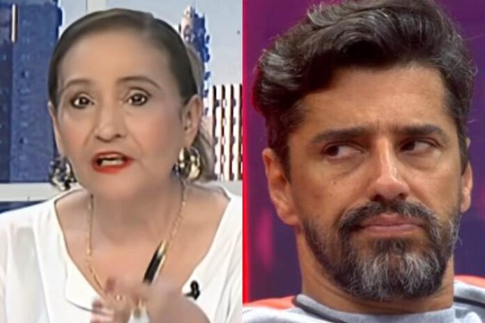 Sonia Abrão e Alberto Cowboy (Reprodução: RedeTV/TV Globo)