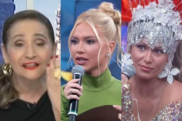 Sonia Abrão, Virginia e Lívia Andrade