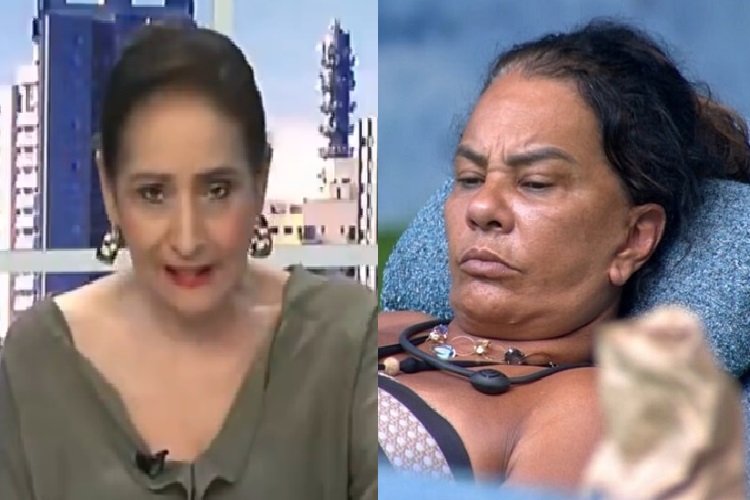 Sonia e Solange Sonia Abrão critica Solange Couto (Foto: RedeTV/Globo)