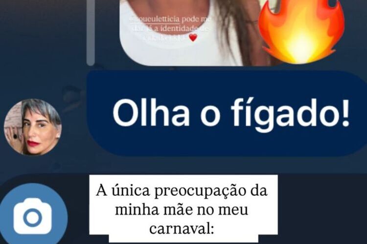 Stories de Ana Morais (Fonte: Instagram)