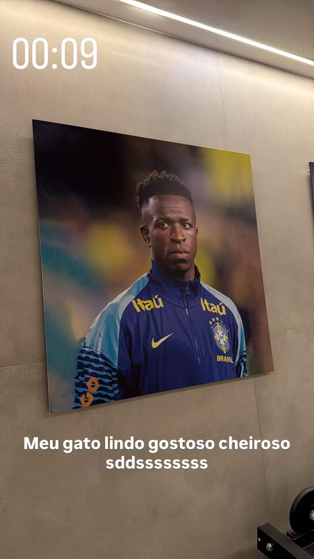 Stories Virgínia Fonseca, quadro Vini Jr Stories Virgínia Fonseca, quadro Vini Jr