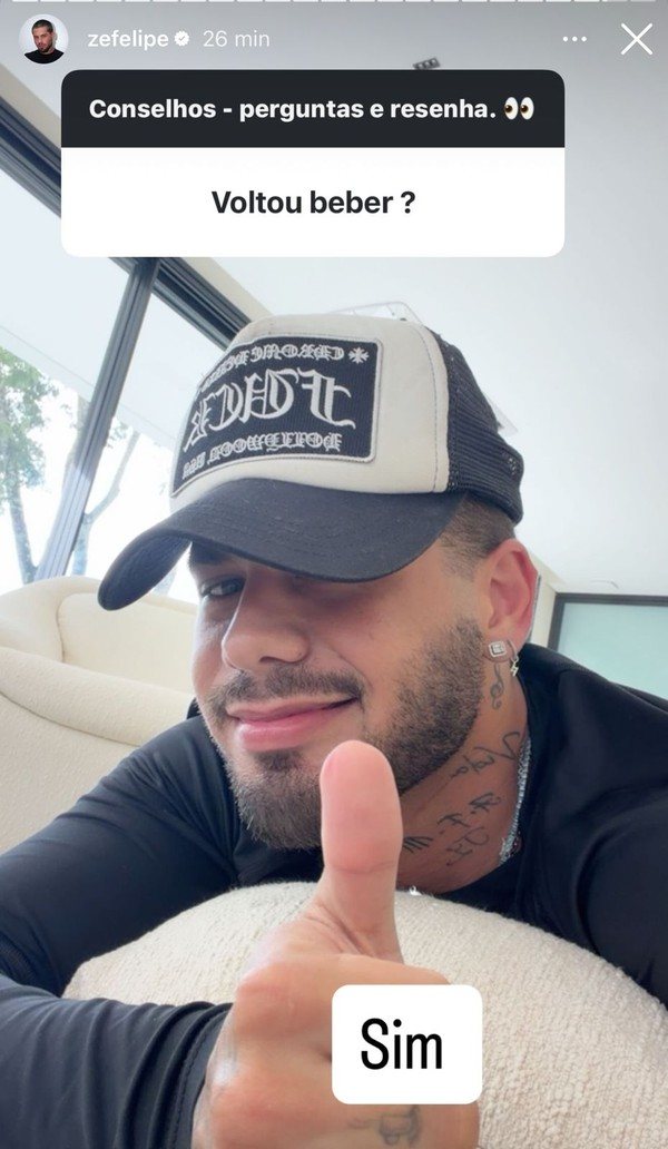 Stories Zé Felipe Stories Zé Felipe