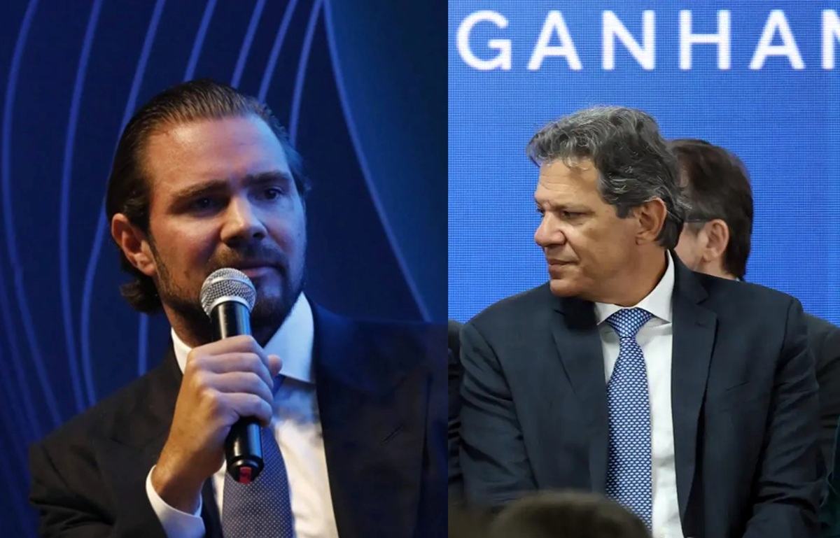 Vorcaro e Haddad Vorcaro e Haddad (Reprodução // Valter Campanato/Agência Brasil)