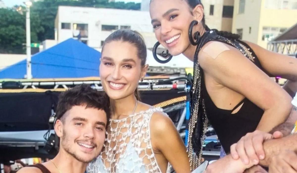 João Lucas, Sasha Meneghel e Bruna Marquezine