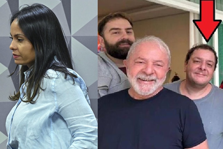 Aline e Lulinha Foto: Jefferson Rudy/Agência Senado // Reprodução