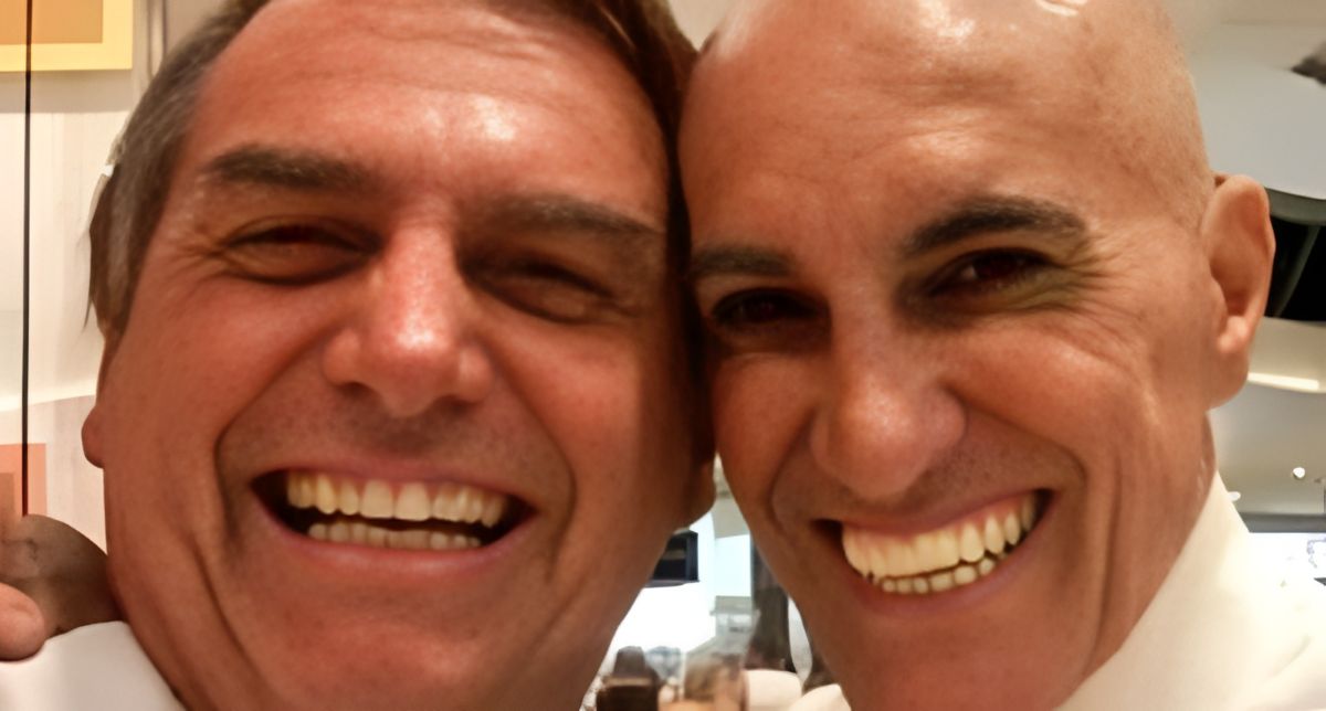Bolsonaro e Amin Khader (Foto: Reprodução)