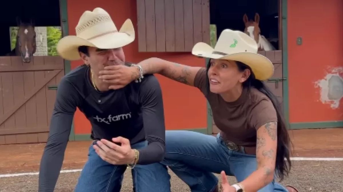 Ana Castela e Luan (Foto: Reprodução)