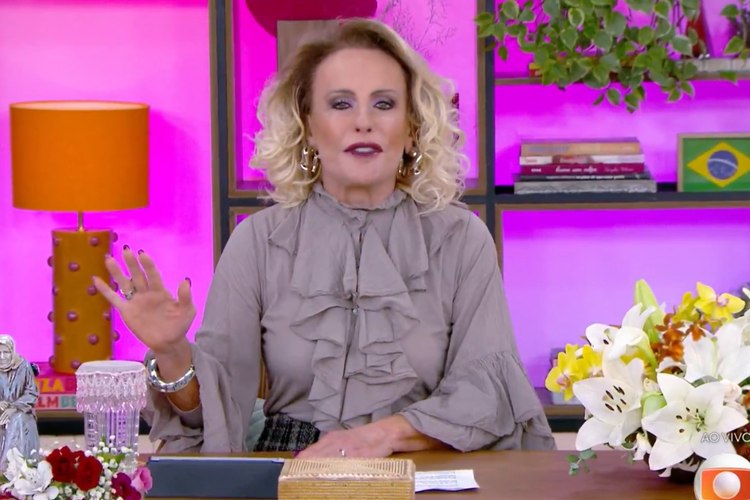 Ana Maria Braga não segura a língua na Globo e manda recado ao vivo