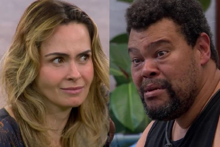 Ana Paula e Babu no BBB26 (Foto: Montagem/Globo)