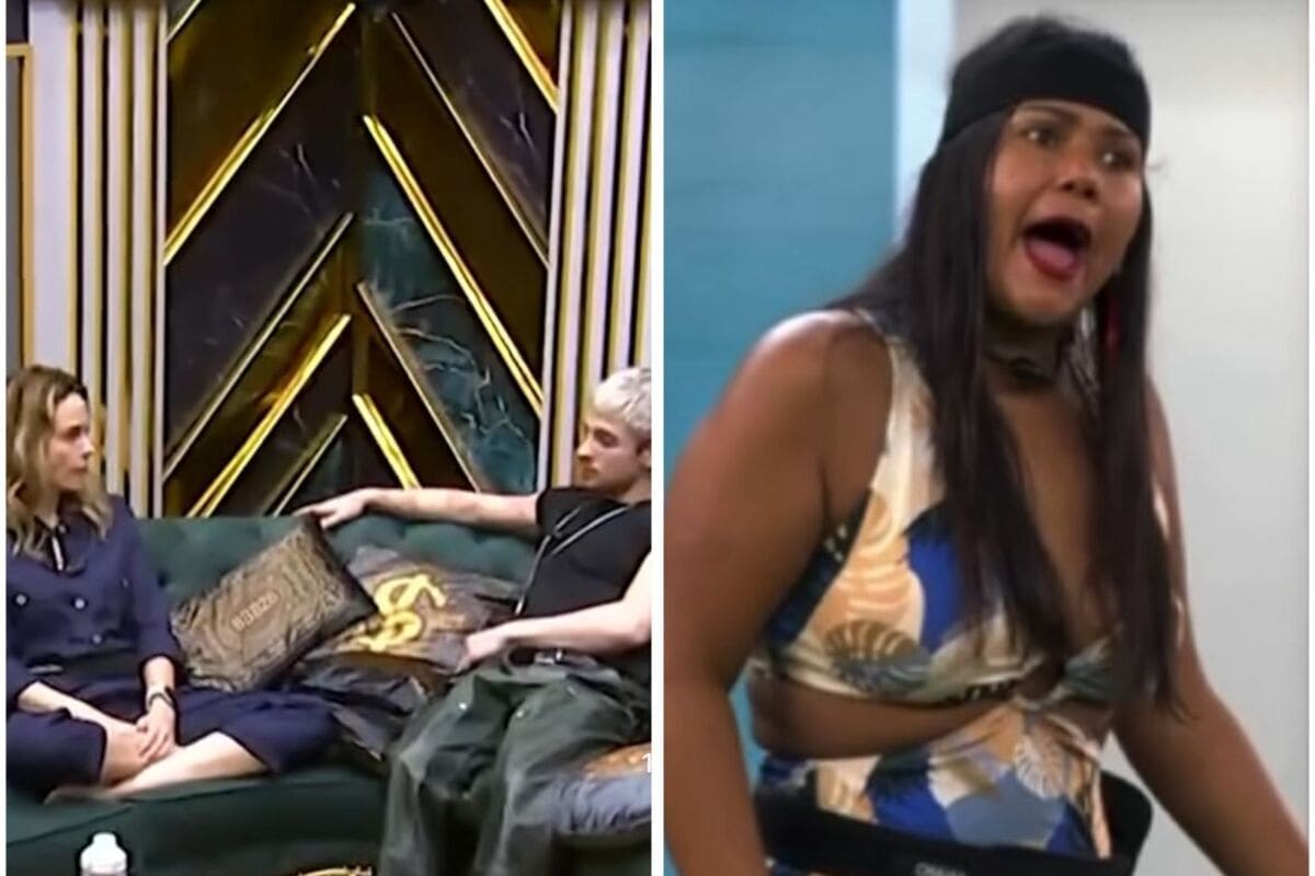 Ana Paula e Juliano/Chaiany (Fonte: Reprodução/BBB)