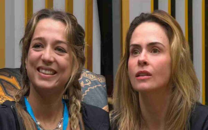 Milena e Ana Paula - Reprodução: BBB/Rede Globo Milena e Ana Paula - Reprodução: BBB/Rede Globo