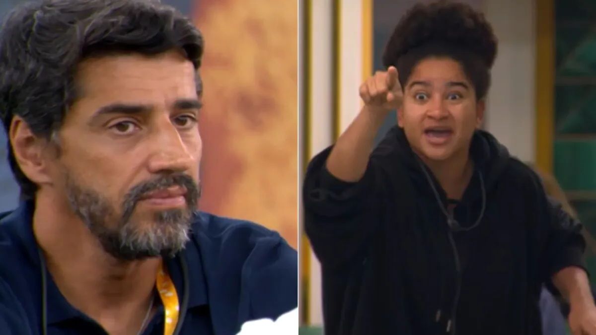 Cowboy e Milena no BBB26 (Foto: Reprodução)