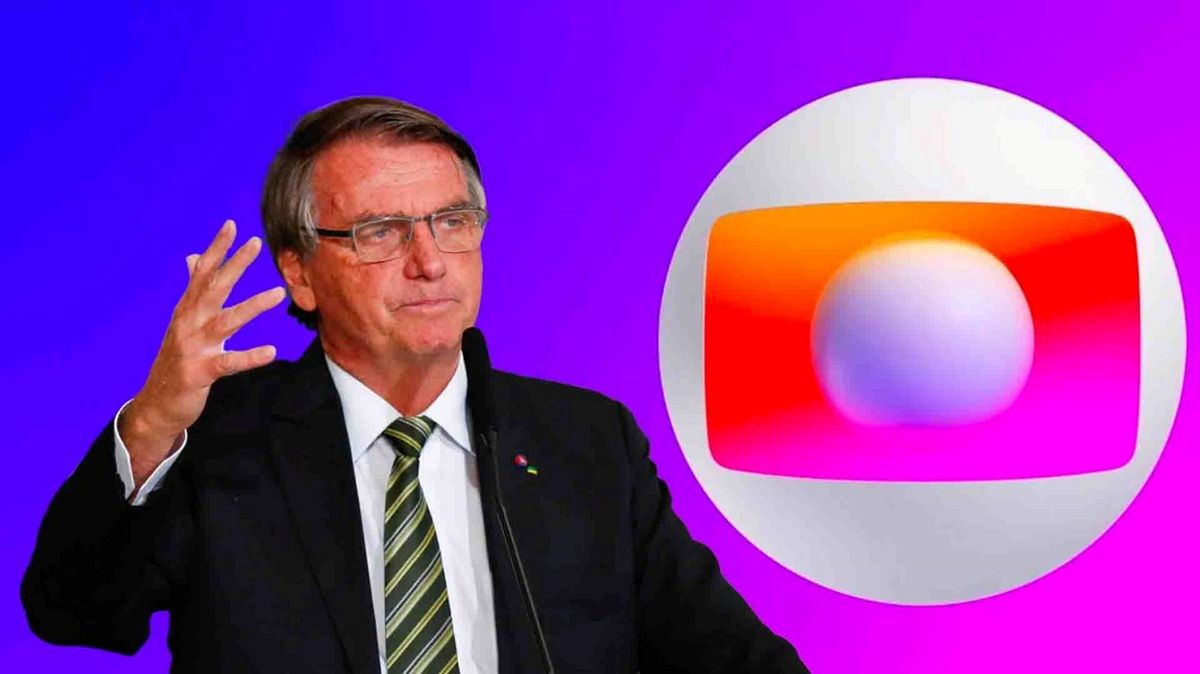 Globo e Bolsonaro (Foto: Reprodução)