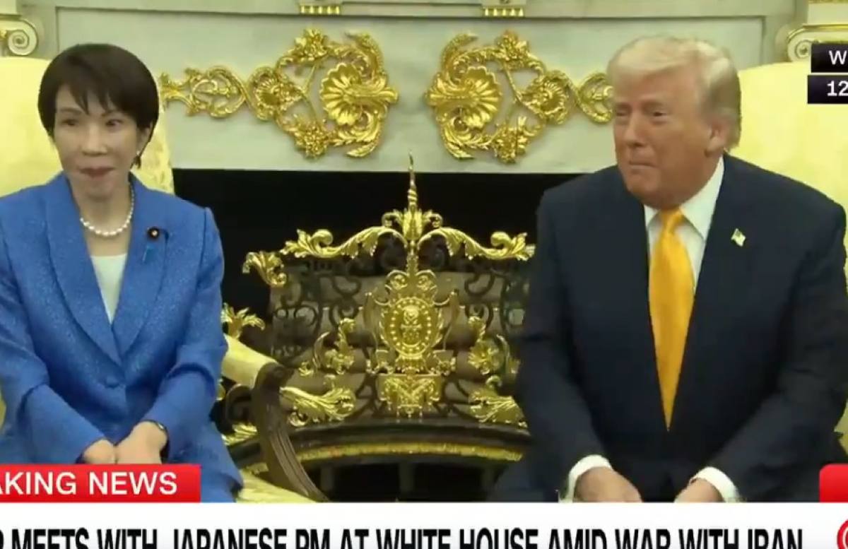 Sanae Takaichi e Trump (Foto: Reprodução)