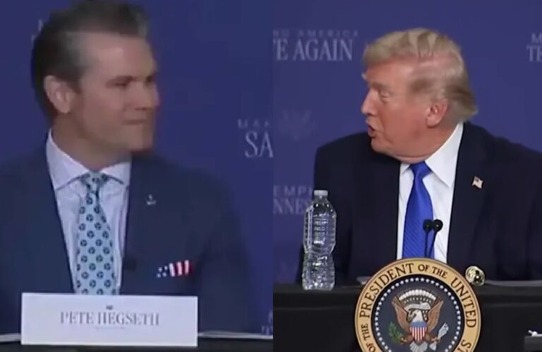 Trump insinua que Secretário de Defesa iniciou guerra no Irã