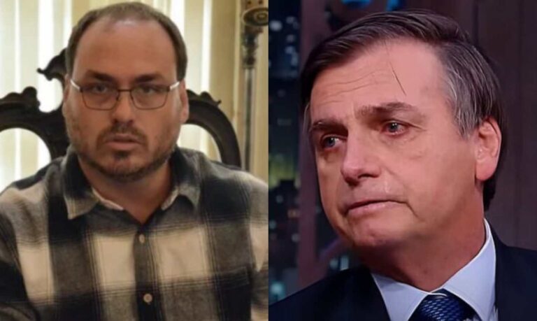 Carlos divulga foto de Bolsonaro e atualiza estado de saúde: “Muito delicado”