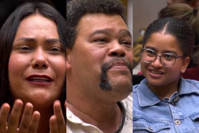 Chaiany, Babu, Milena Chaiany, Babu, Milena (Reprodução: BBB26)