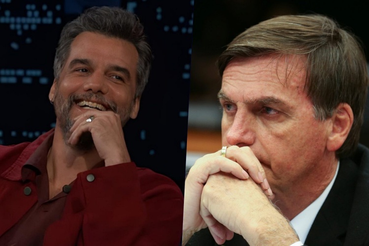Wagner Moura e Bolsonaro Wagner Moura e Bolsonaro