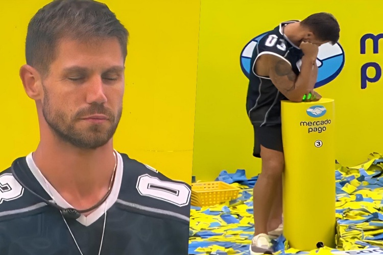 Jonas na Prova do Líder BBB 26