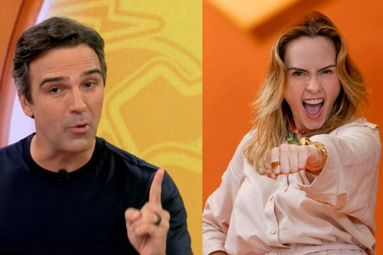 Tadeu Schmidt e Ana Paula Renault