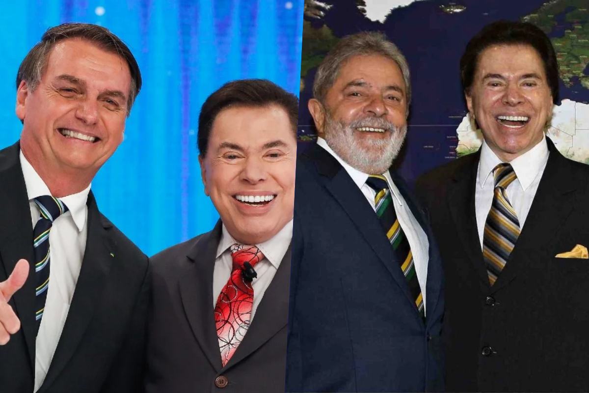 Jair Bolsonaro, Silvio Santos e Lula Jair Bolsonaro, Silvio Santos e Lula