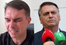 Flávio Bolsonaro diz que o pai foi vítima da Covid