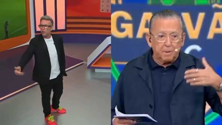 Craque Neto dá esporro na produção do ‘Apito Final’ ao notar vitória contra o SBT