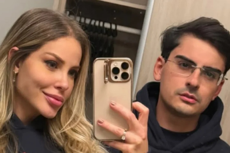 Saory Cardoso e Dudu Camargo