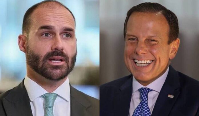 Eduardo Bolsonaro e João Dória