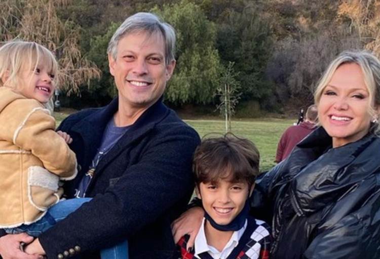 Eliana com os filhos - Instagram