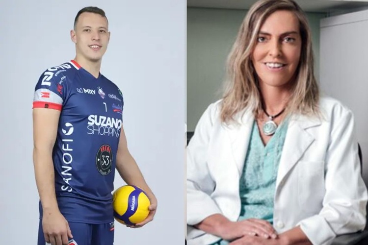 Atleta de vôlei usa polilaminina Atleta de vôlei usa polilaminina (Foto: Reprodução)