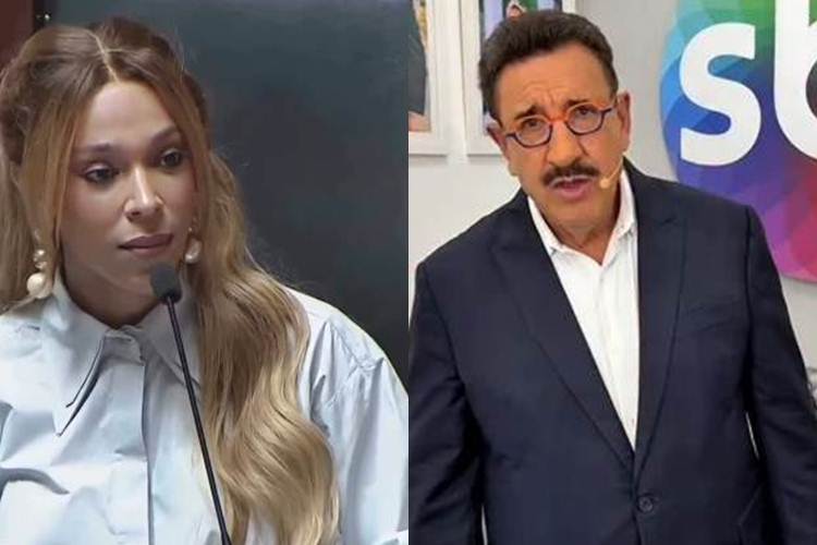 Erika Hilton e Ratinho - Instagram