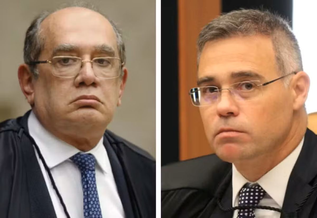 Gilmar e Mendonça (Foto: Reprodução/ TV Justiça)