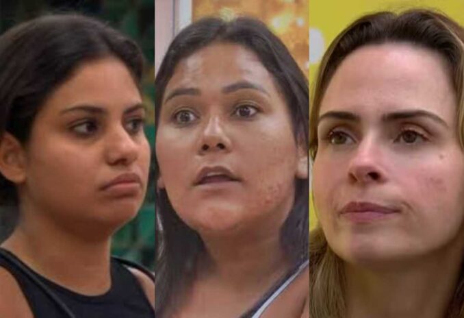 Gabriela, Chaiany, Ana Paula Renault (Reprodução: TV Globo)
