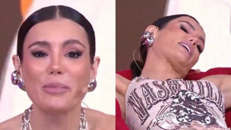 Gaby Cabrini ‘desmaia’ ao vivo no Fofocalizando, do SBT, e motivo vem à tona