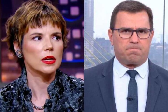 Gloria Vanique e Rodrigo Bocardi