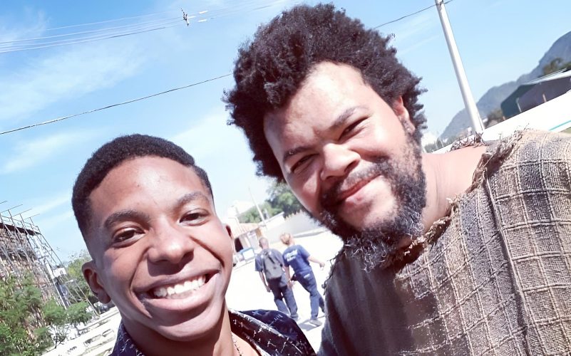 Lucas Penteado e Babu Santana