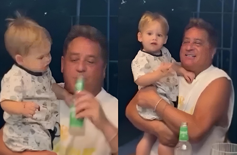 Leonardo e neto José Leonardo