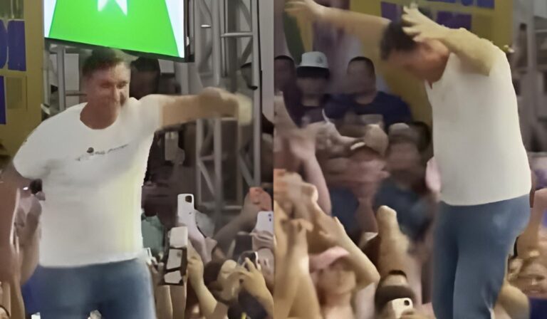 Flávio Bolsonaro vira alvo de críticas após dancinha no Nordeste