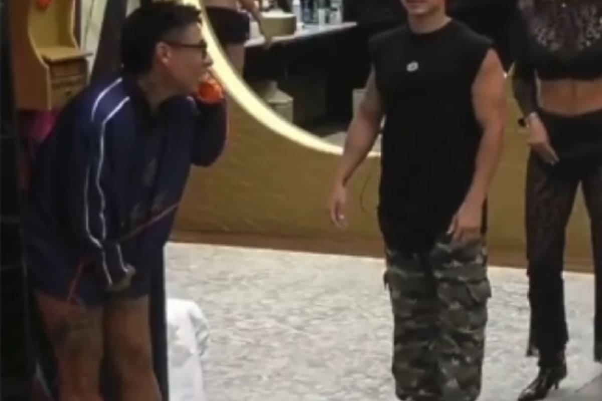 Brian pelado (Fonte:Reprodução/Gran Hermano)