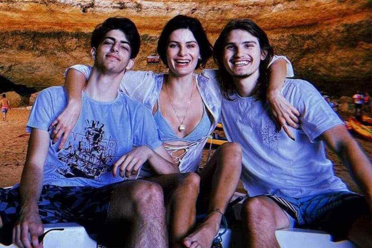 Isabelli Fontana e filhos (Fonte: Instagram) Isabelli Fontana e filhos (Fonte: Instagram)