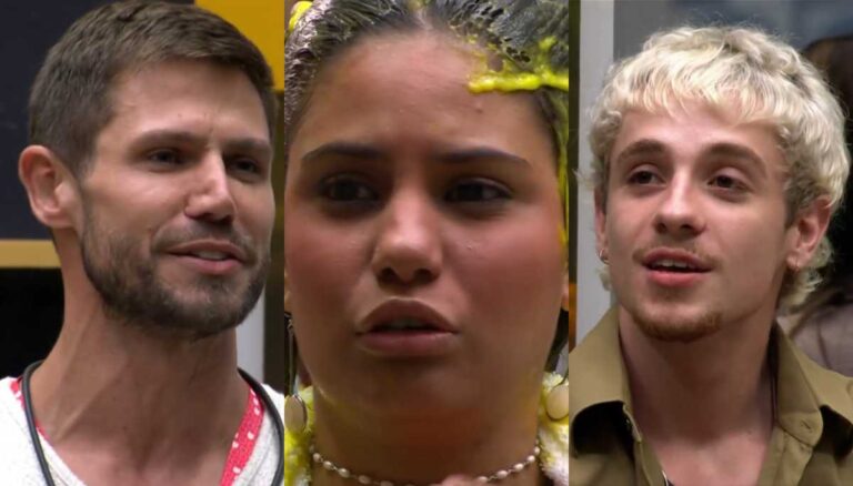 BBB 26: Jonas, Gabriela e Juliano imploram permanência ao público durante Paredão