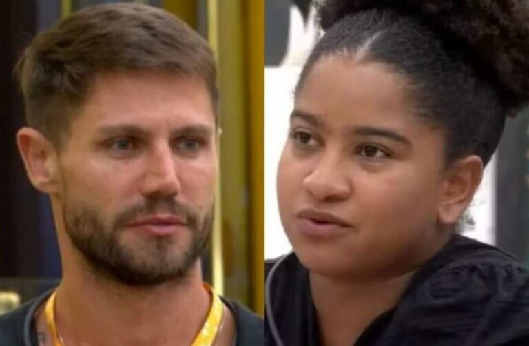 BBB26: Milena leva fofoca de Jonas ao quarto e Ana Paula reage