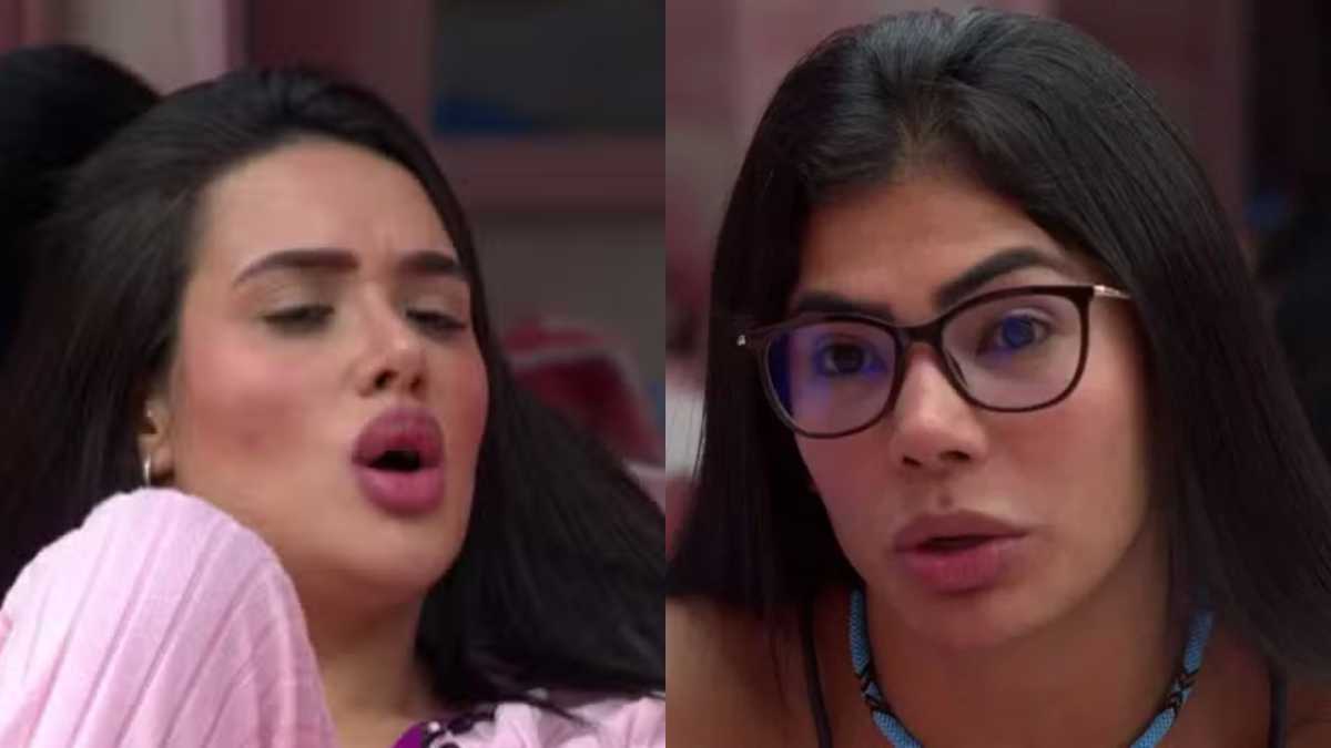 Jordana e Marciele (Reprodução: TV Globo)