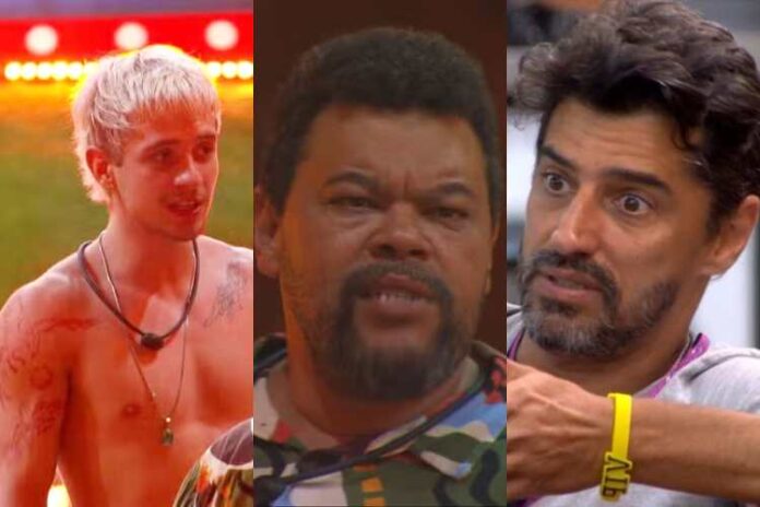 Juliano Floss, Babu Santana e Alberto Juliano Floss, Babu Santana e Alberto