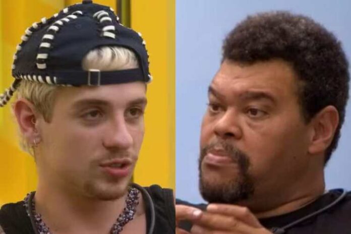 Juliano Floss e Babu Santana (1) Juliano Floss e Babu Santana (Reprodução: TV Globo)